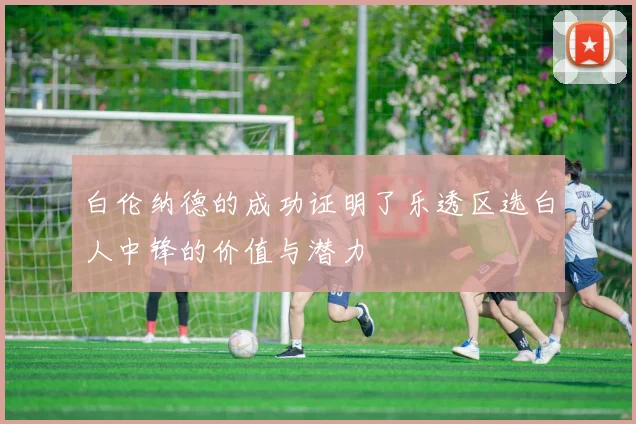 白伦纳德的成功证明了乐透区选白人中锋的价值与潜力